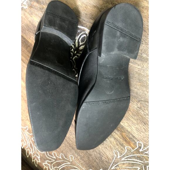 Men's Calvin Klein Black Bachman Oxford Dress Shoes- Sz 10.5 - Picture 7 of 8